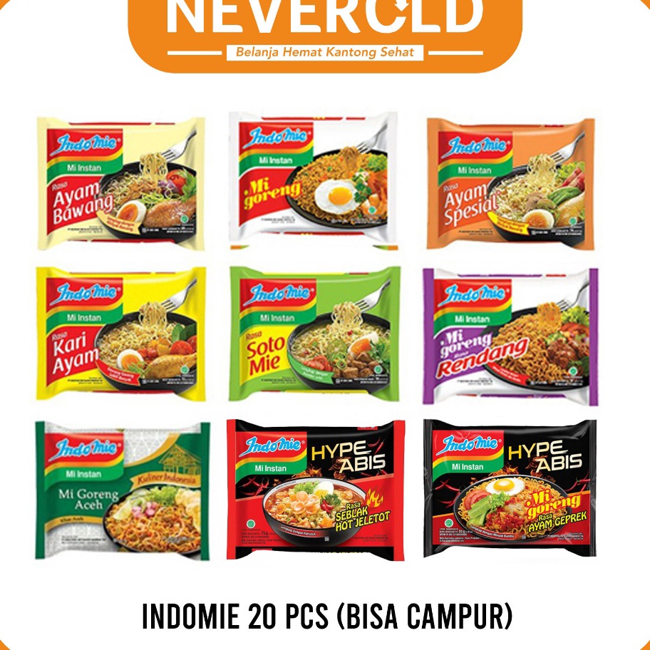 

HOT ALL VARIANT INDOMIE ISI 2 PCS 85gr