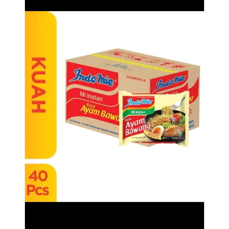 

INDOMIE KUAH RASA AYAM BAWANG 1 DUS ISI 40