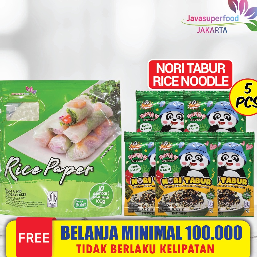 

TERBARU BELI 3 GRATIS 1 Rice Paper 1G Banh Trang High Quality Rice Paper Kulit Lumpia Vietnam Rice Paper rice roll spring roll