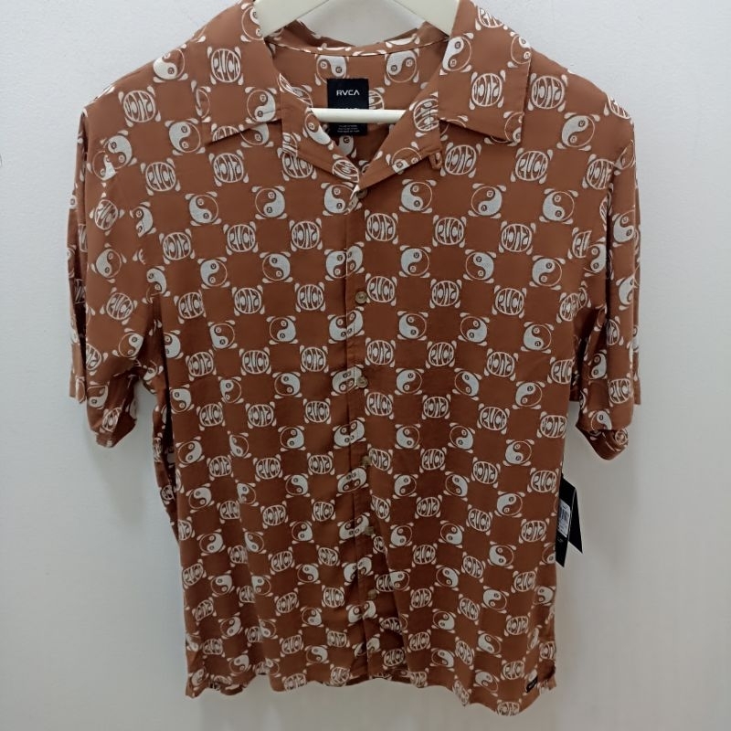 Kemeja Pria RVCA Original Yang Ss Shirt