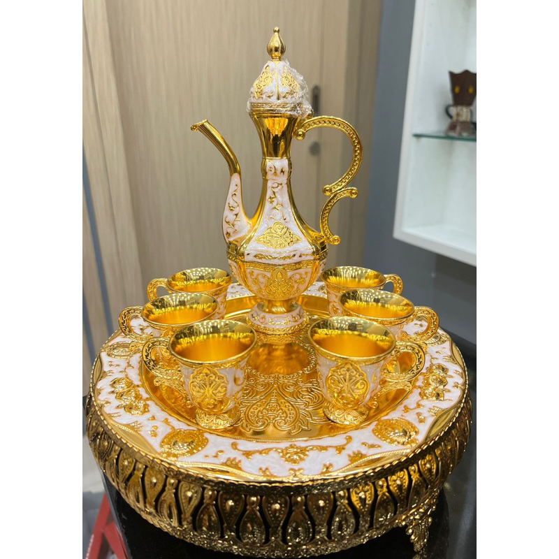 Teko Arab Aladin Ornament Set Mewah Teko Zam Zam