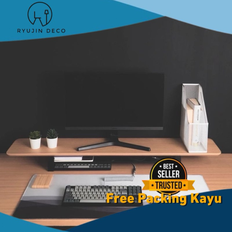 desk monitor meja monitor meja stand monitor meja kerja monitor