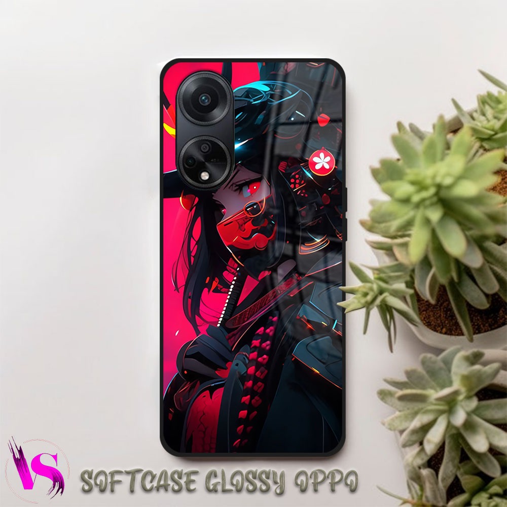 Softcase Glossy Oppo A17 A17K A18 A38 A58 A78 A98 4G 5G |VN29| Case Kilau HD Silikon Glossy Softcase