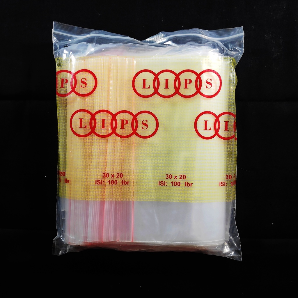 Kantong Plastik Klip Uk 20x30 (isi 100 pcs) - Plastik Zipper lock, Plastik ZipLock/Zipper lock, Plas