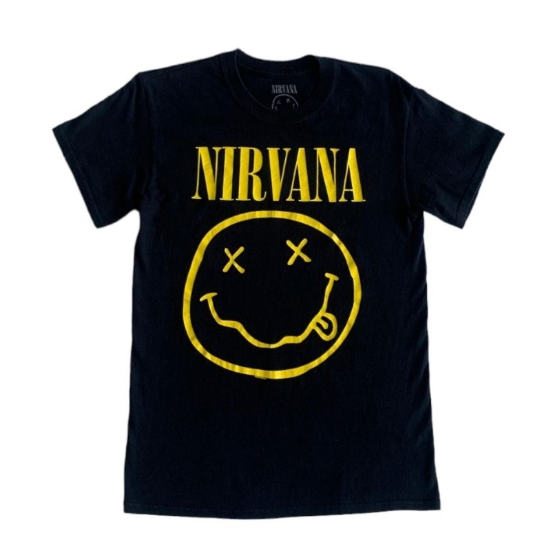 Kaos Nirvana Official Smiley Face