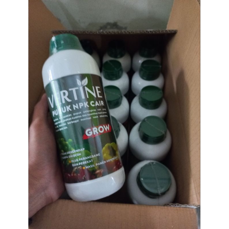 NPK Cair Verti  Vertine Grow kemasan 1000 ml bisa COD