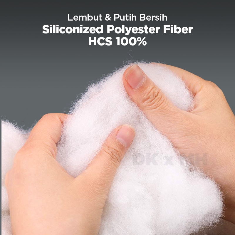 New DK - Dakron / Silicon Grade AAA 1KG Dakron Kiloan Dakron Boneka & Bantal Anti Allergic,