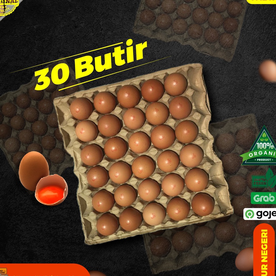 

READY STOK Telur OMEGA 3 Butir