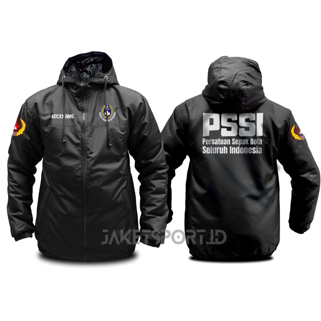 JUAL JAKET PSSI TERBARU / JAKET OLAHRAGA PRIA KEREN / JAKET TIMNAS KONI KOMITE OLAHRAGA SABLON DTF
