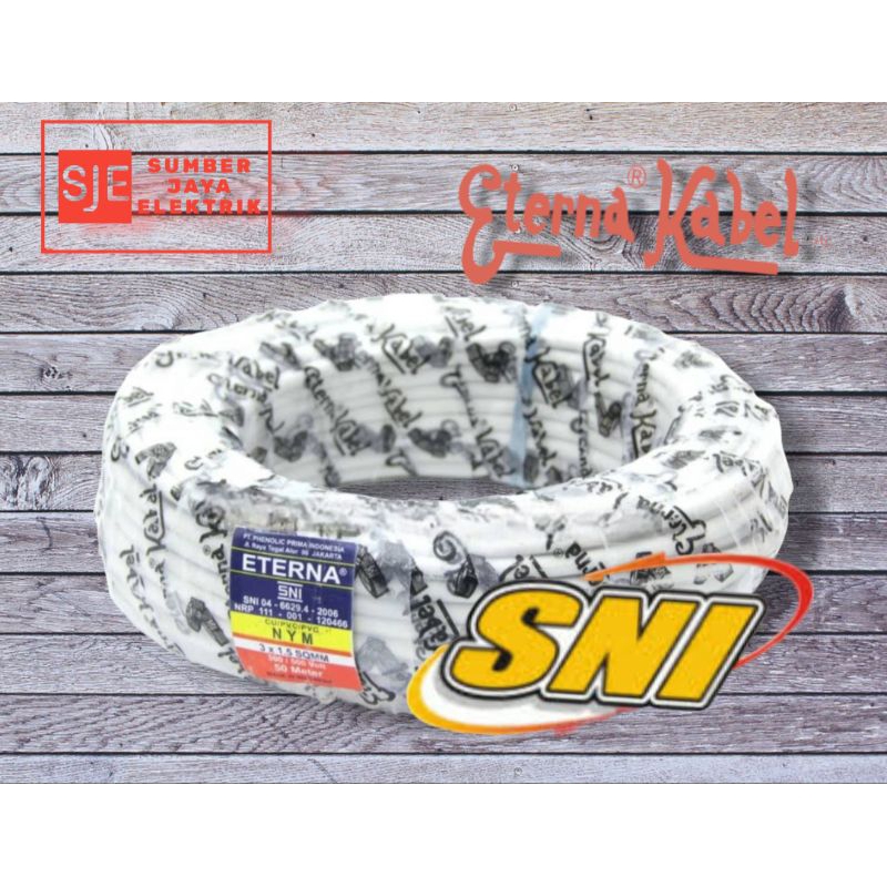 Kabel Nym Eterna 3x1,5 /1roll kabel tunggal eterna3x1,5