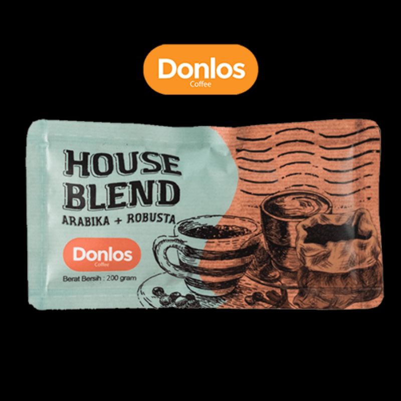 

Donlos Coffee House Blend 200 Gr
