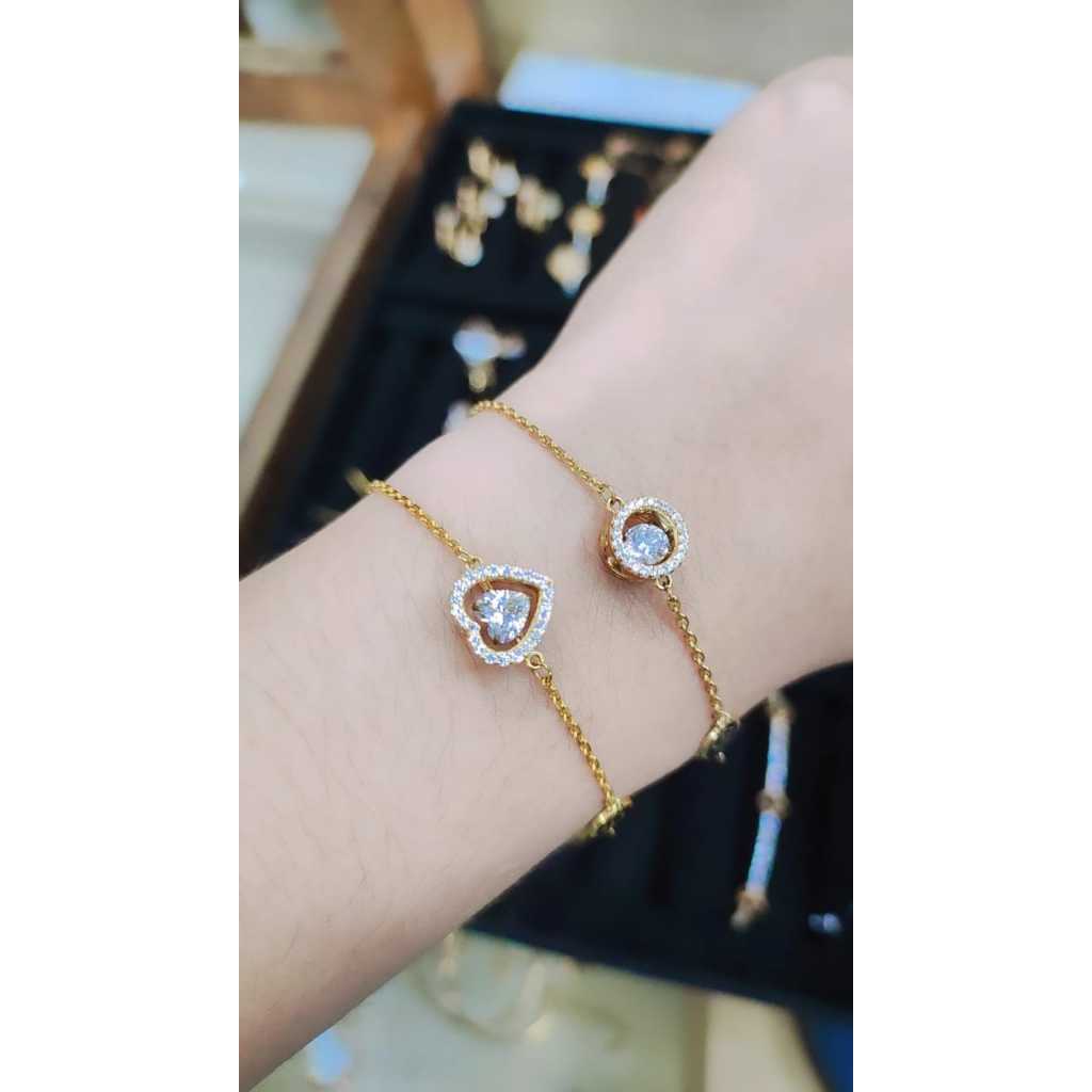 Gelang serut dancing stone variasi