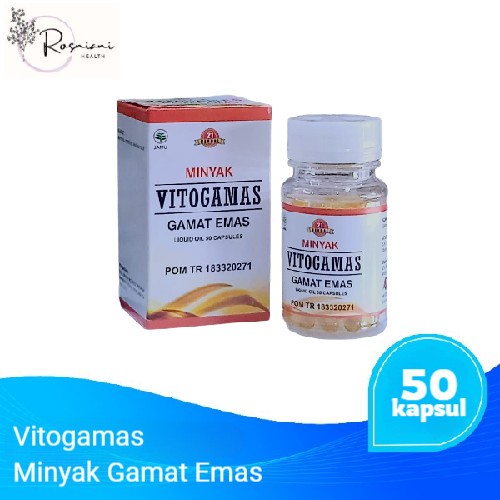 vitogamas Kapsul Minyak Gamat Emas Liquid Oil Herbal 21 Original Multi Khasiat