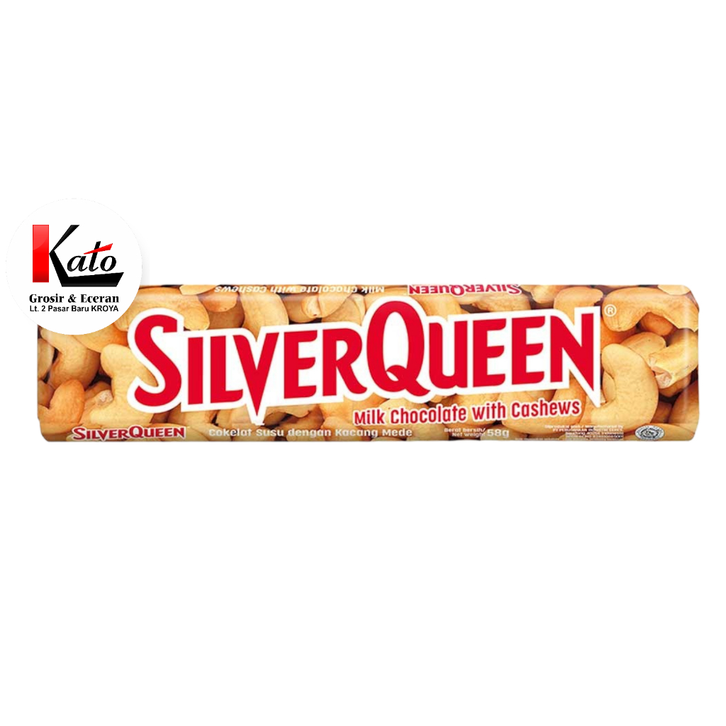 

SilverQueen Milk Chocolate 58 g (Almond/ Cashew/ Fruit & Nut)