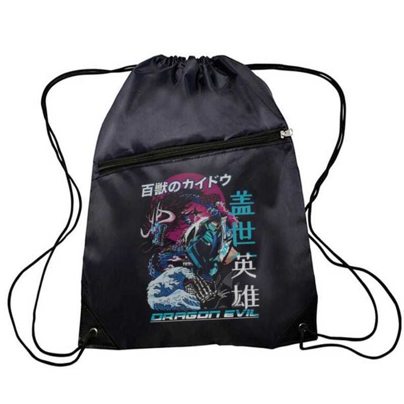 AZK - Tas Serut Pria wanita Unsex Motif Original Tas Futsal Anti Air