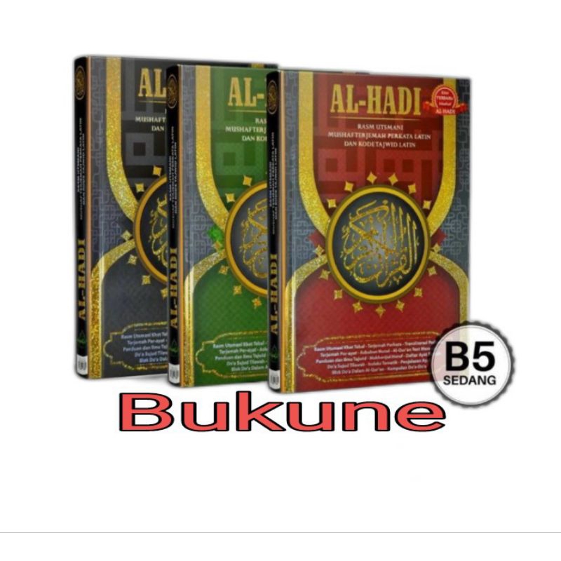 AL QURAN TERJEMAH PERKATA AL HADI TAJWID LATIN B5