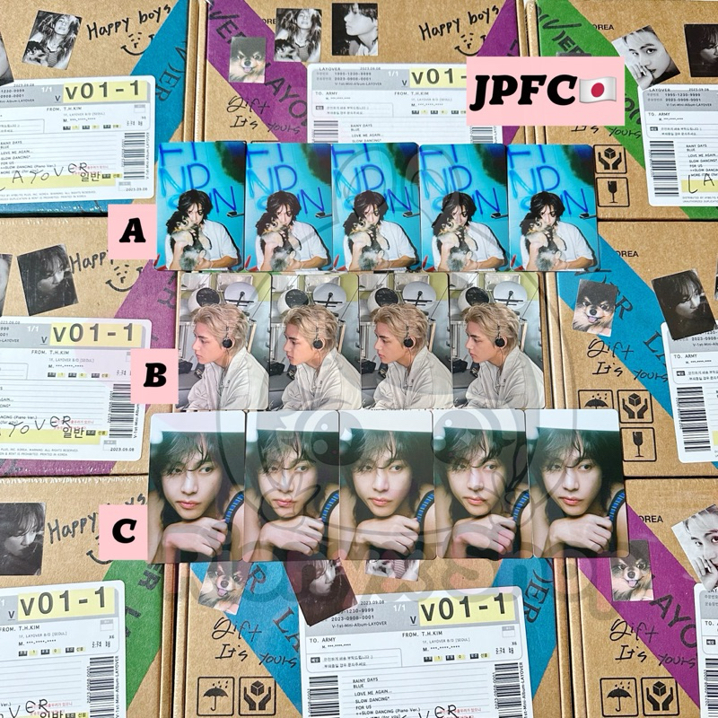 [READY STOCK] BTS V ALBUM LAYOVER LUCKY DRAW M2U SOUNDWAVE POWERSTATION JPFC UMS JAPAN