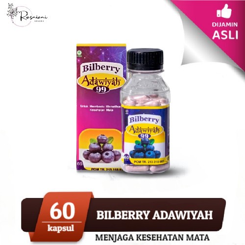 KAPSUL BILBERRY ADAWIYAH 99 ORIGINAL kapsul bilberry adawiyah kapsul bilberry adawiyah 99 kapsul