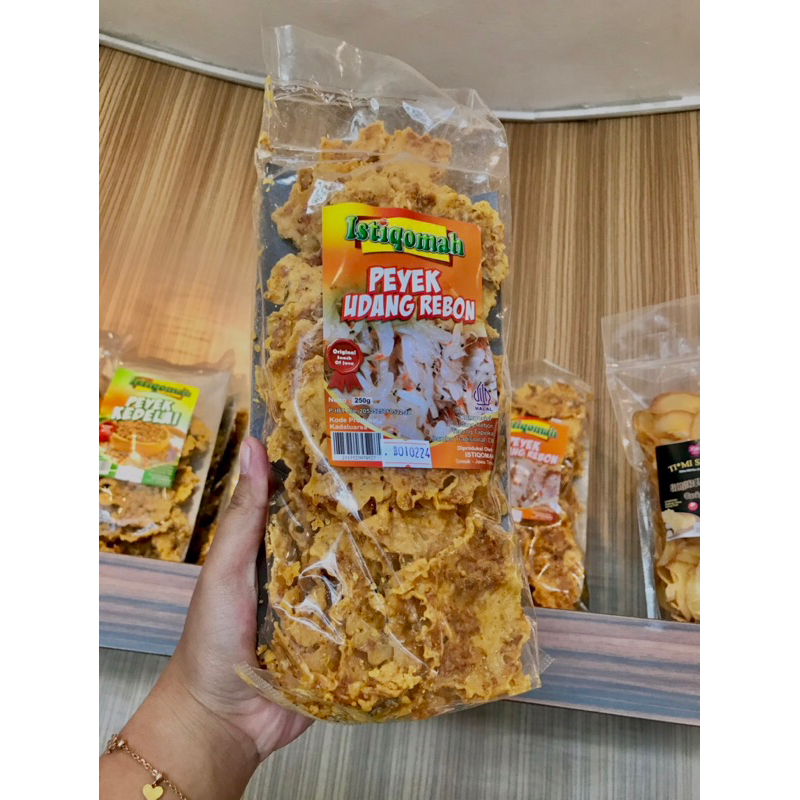 

Peyek Udang Kebon Istiqomah | Oleh Oleh Lamongan