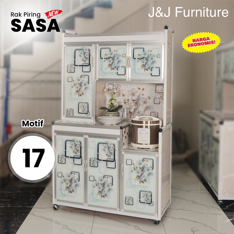 Rak piring lemari rak piring rak dapur murah makassar