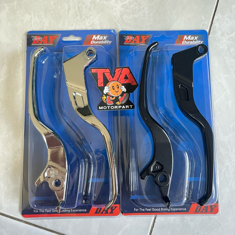 TUAS HANDEL KOPLING DAN REM HANDLE MODEL RCB DAY CROM/HITAM PNP MASTER REM BREMBO RCB DOMINO MOS OVA