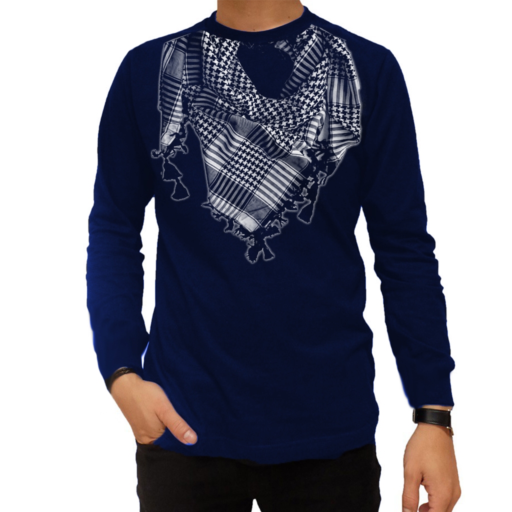 Kaos Lengan Panjang Dewasa Pria Distro Sorban Baju Keren Dewasa Terbaru Original Jumbo