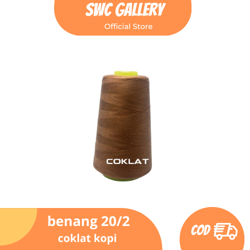 Benang Jahit Besar 20/2 2200 Yard Besar Warna Warni Yamalon Set Astra Katun Untuk Jeans Tas Jaket Ku