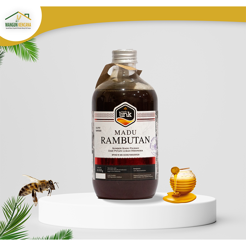 

Madu Rambutan Original 650 Gram - Madu Link