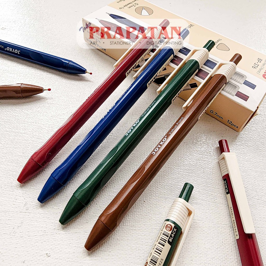 

Joyko BP-376 Ball Pen 0.7mm | Ballpoint | Pulpen Pena