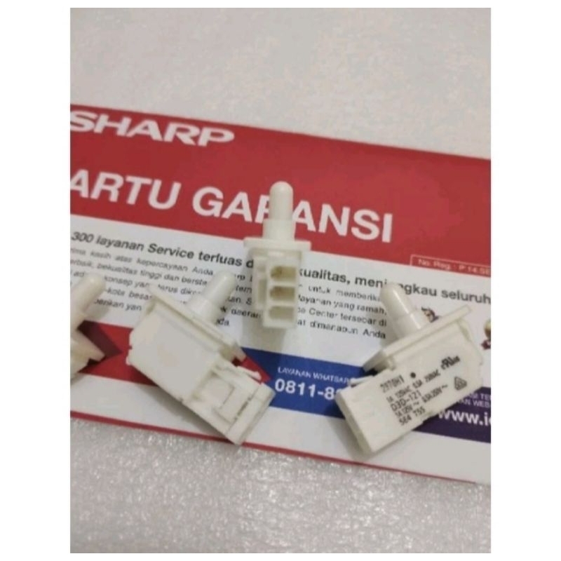 swich lampu kulkas sharp original