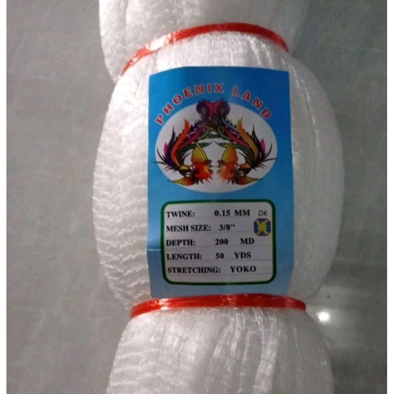 bahan jala anco ukuran 3/8 inc merk phonik dengan terkecil di kelas jaring ikan dengan ukuran 3/8-0.