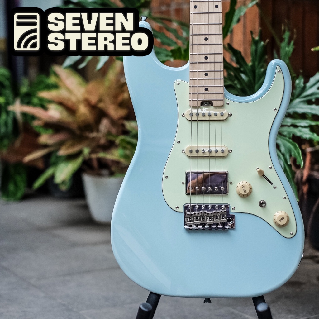 Crafter Modern Sera MP Maple Fretboard Electric Guitar - Day Blue