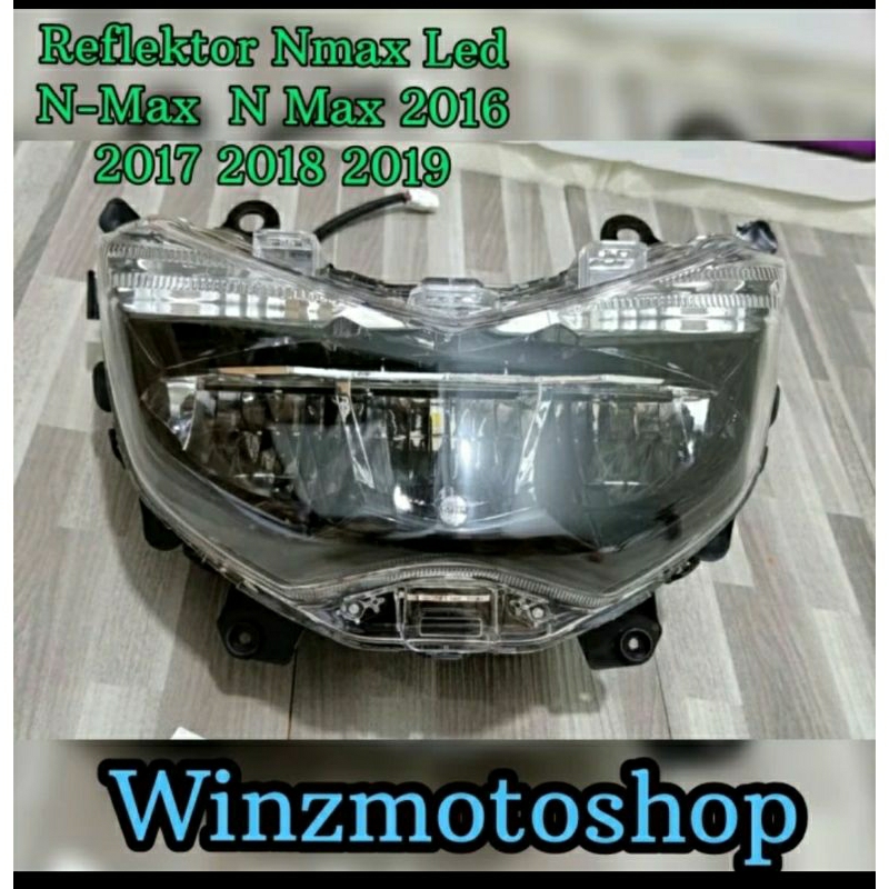 Lampu Depan Reflektor Nmax Led N-Max N Max 2016 2017 2018 2019