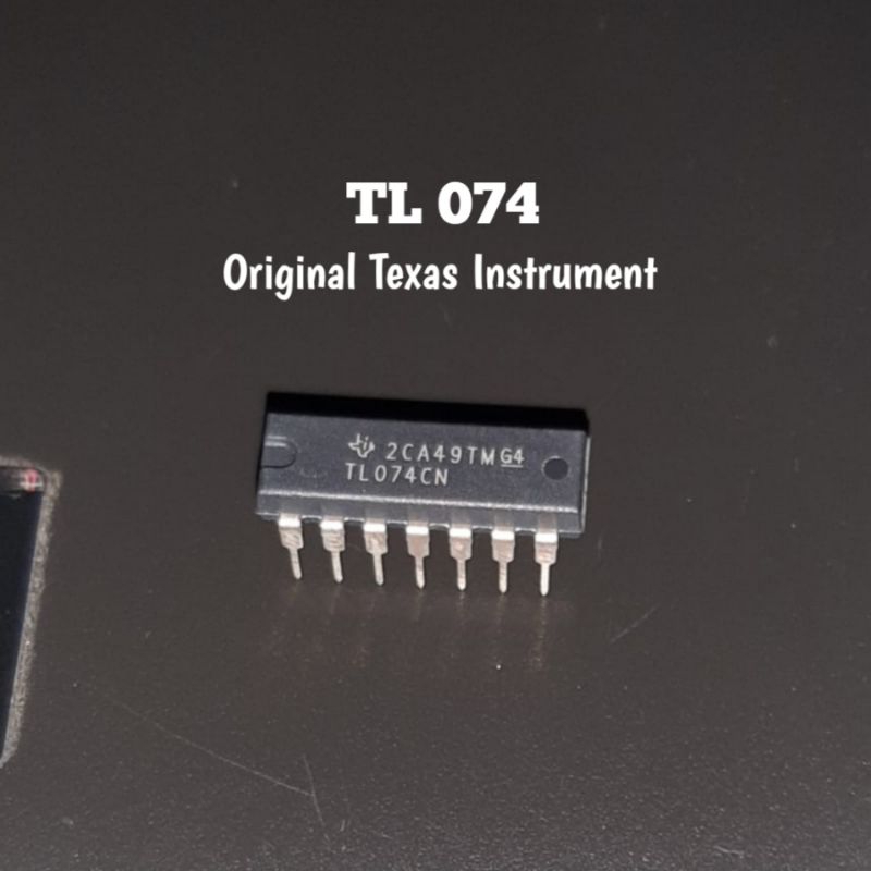 IC TL074 TL 074 quad Opamp Original Texas