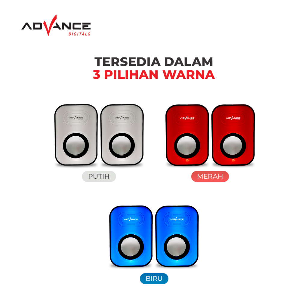 Advance Duo 026 - Speaker Komputer,Notebook,Laptop | Garansi Resmi Advance 1 Tahun-3