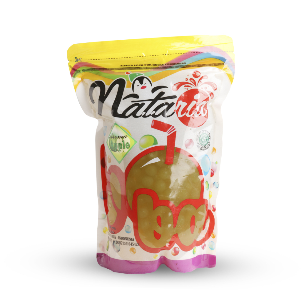 

Popping Boba Green Apple 500gr - Poping Jelly Nataria - Tanara Powder