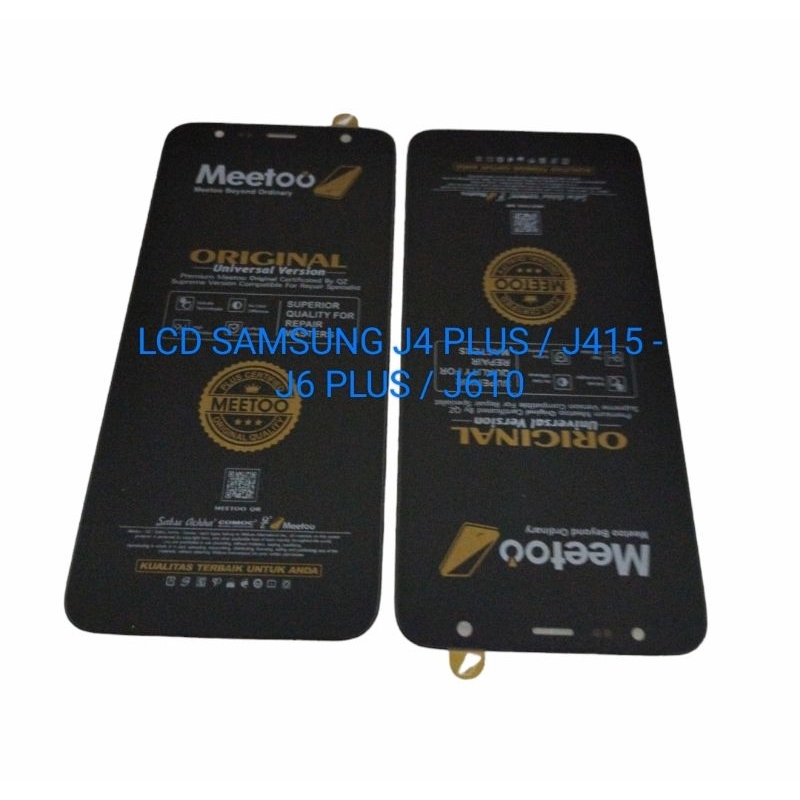 LCD TOUCHSCREEN SAMSUNG J4 PLUS / J415F - LCD FULLSET J6 PLUS / J615F ORIGINAL OEM