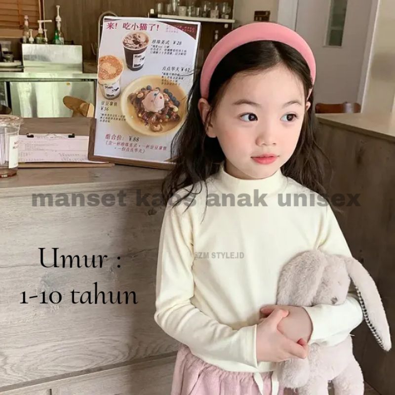 MANSET ANAK PEREMPUAN | BAJU MANSET ANAK | INNER MANSET ANAK