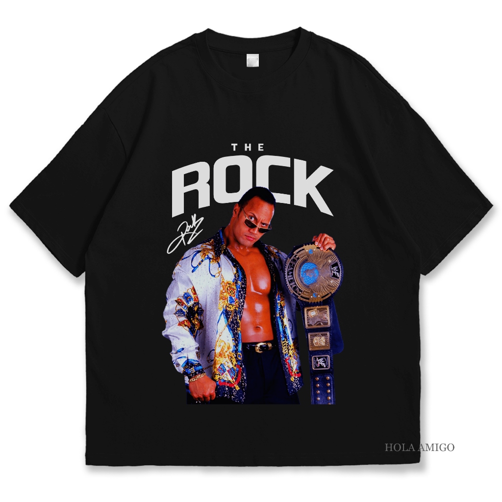 Kaos / Baju Distro Smackdown The Rock