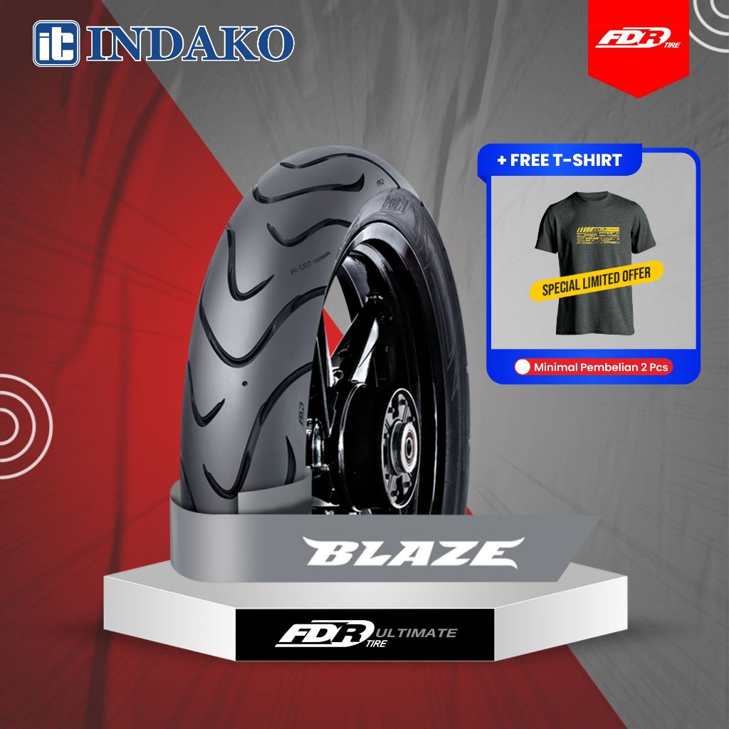 FDR TL BLAZE 100/70-17 Ban MOTOR Tubeless