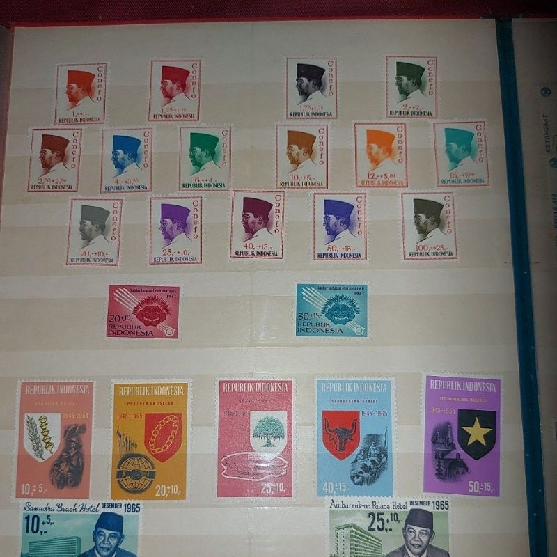 

PERANGKO SOEKARNO CONEFO