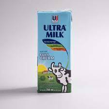 

ultra milk full cream 250ml - susu uht ultra milk full cream 250ml