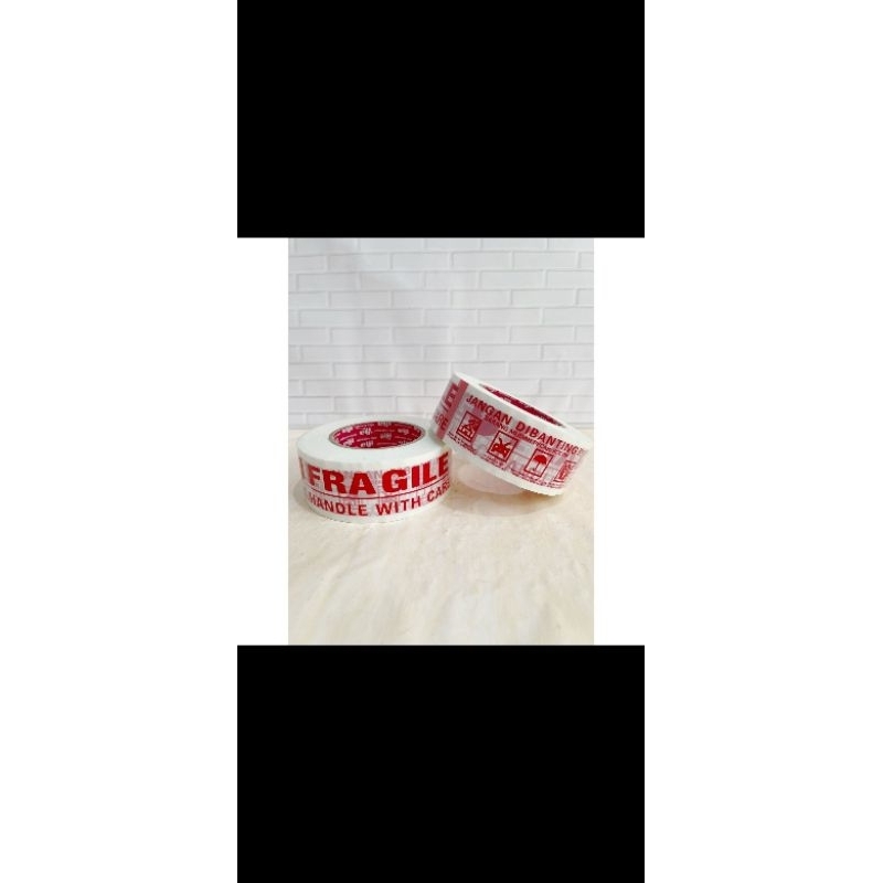 

Lakban Fragile Putih 2 Inch 300 Yard