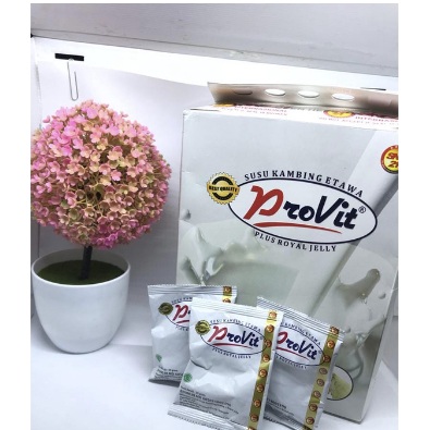 

Susu kambing etawa provit harga 1 Box isi 50 sachet Original.