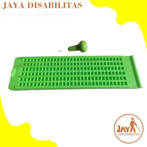 

ART M94Y REGLET RIGLET 6 BARIS ALAT TULIS TUNANETRA HURUF BRAILLE