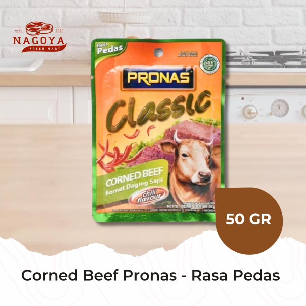 

Kornet Sapi Pronas Classic 50 GR - Rasa Pedas