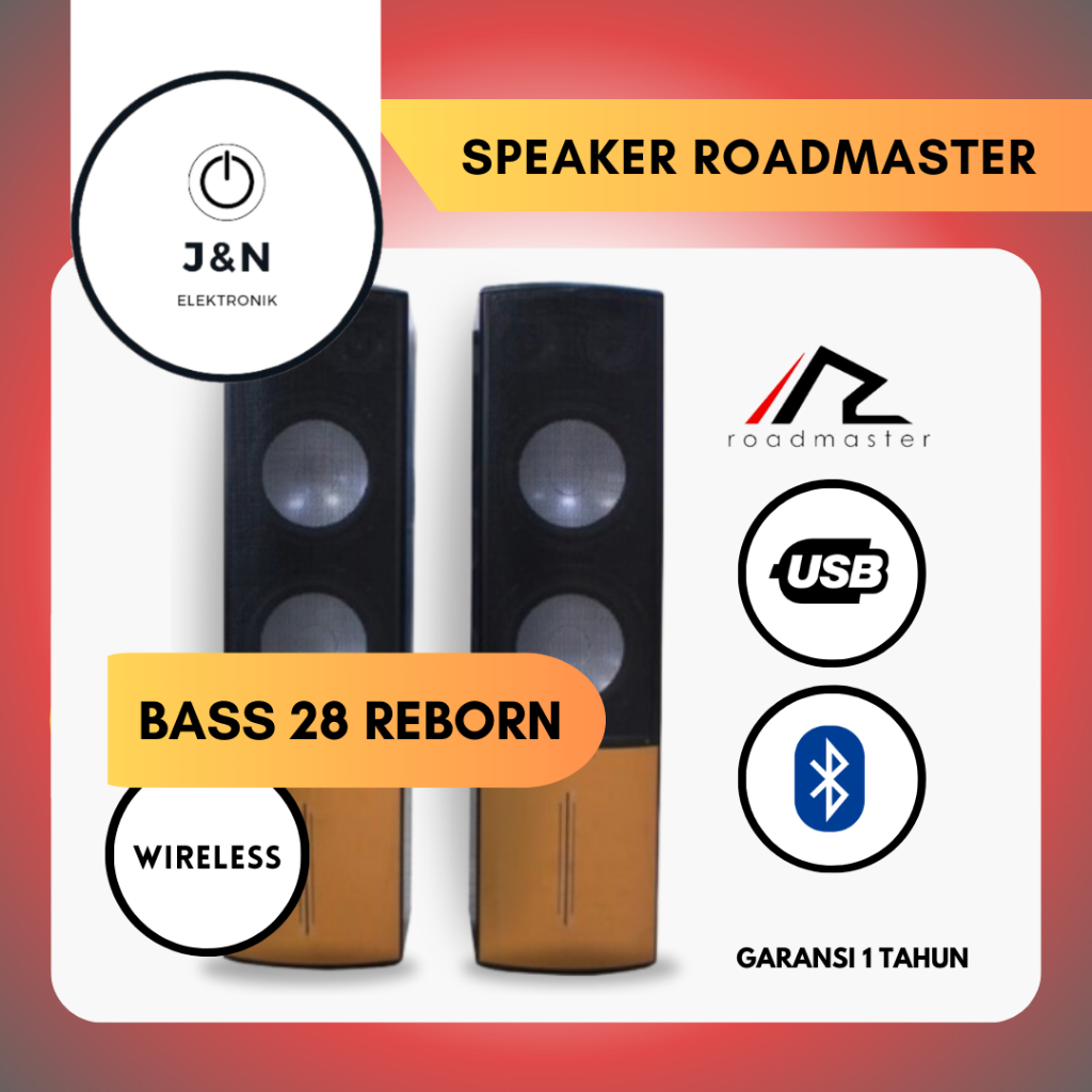 SPEAKER AKTIF ROADMASTER BASS 28 - REBORN