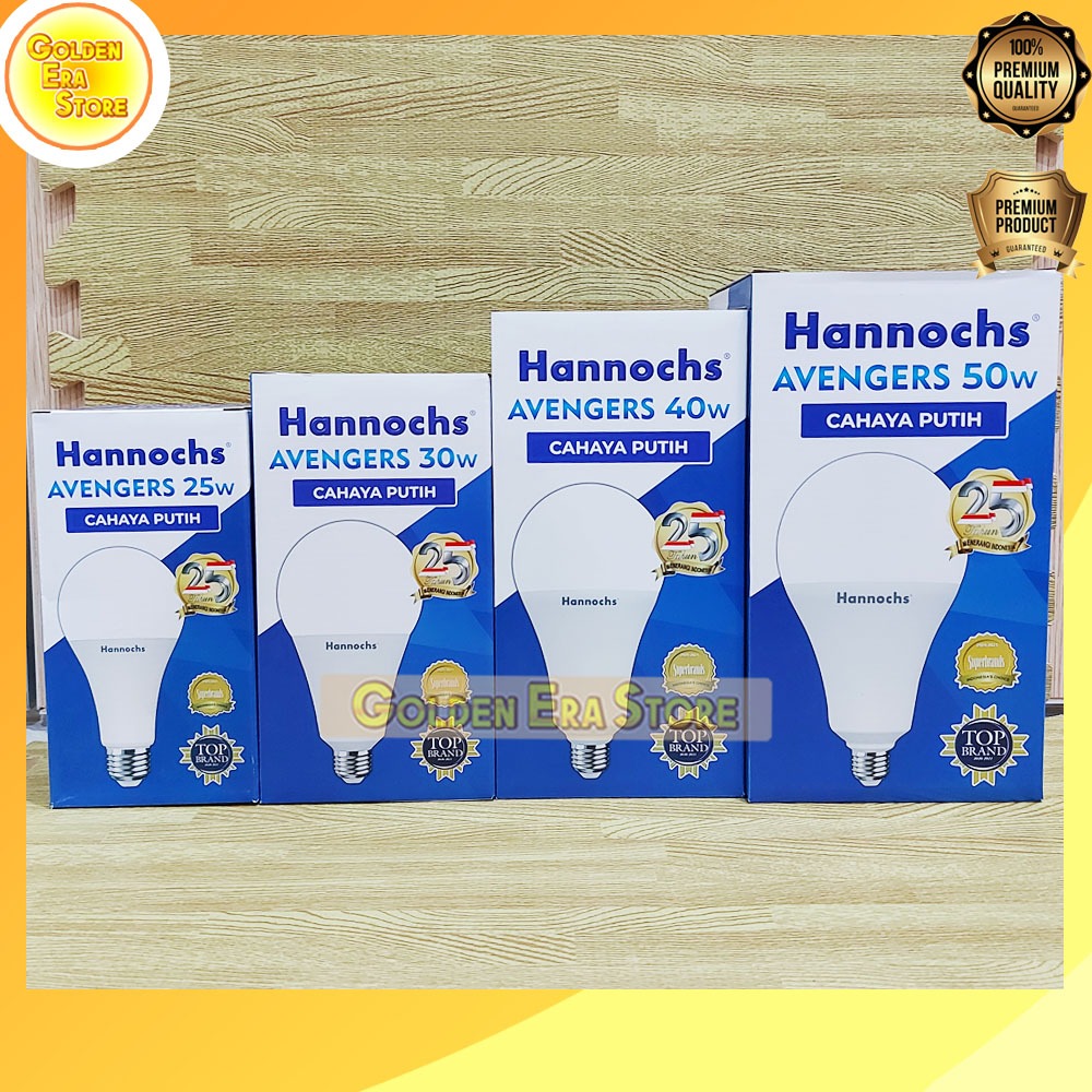 AVENGERS HANNOCHS / Lampu Led HANNOCHS / 25W / 30W / 40W / 50W / SNI / lampu avengers