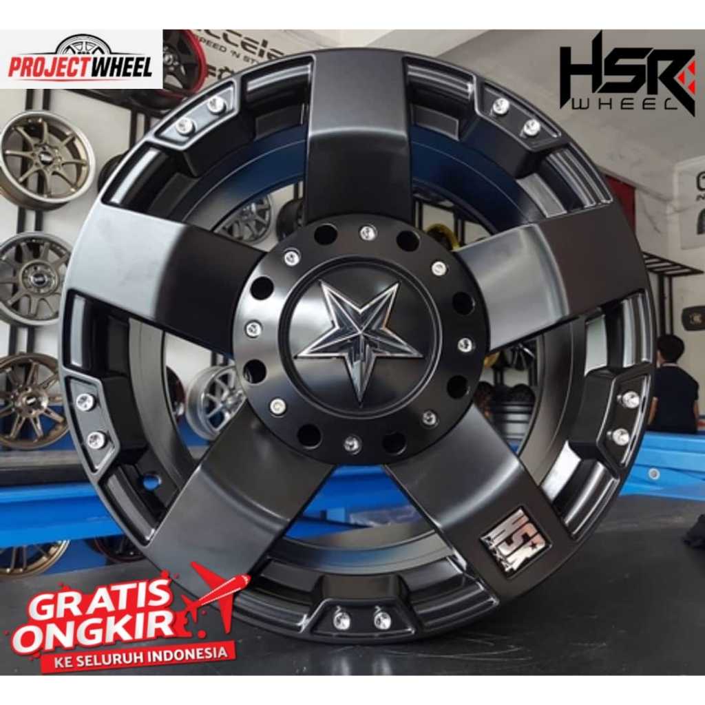 Velg Mobil Semi Ofroad HSR RASTA Ring 16 Lobang 5