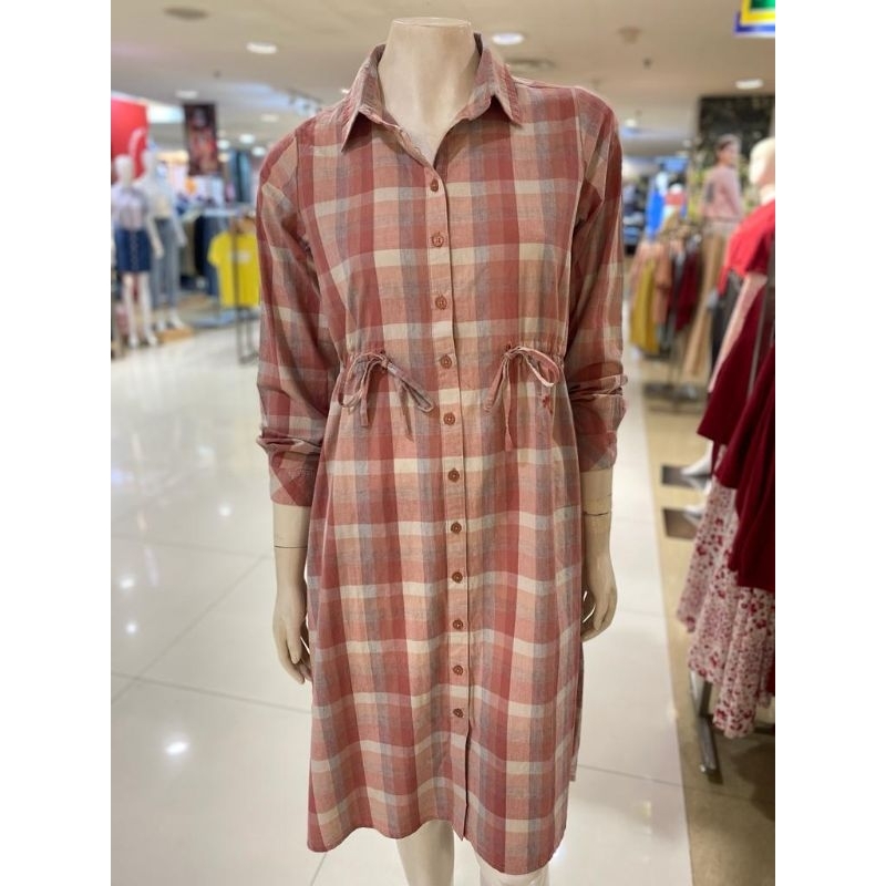 TRISET Dres midi / Tunik wanita original size S M L XL